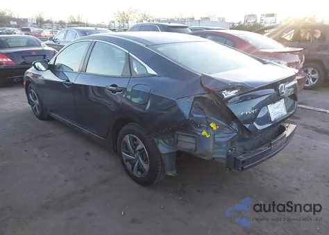 2020 Honda Civic Lx from USA, damaged, VIN 2HGFC2F63LH515522